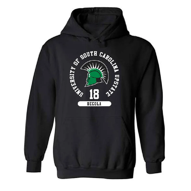 USC Upstate - NCAA Women's Soccer : Madison DeCola - Hooded Sweatshirt Classic Fashion Shersey Hoodie with Hem Lace Feminine Delicate USC Upstate - NCAA Women's Soccer : Madison DeCola - Hooded Sweatshirt Classic Fashion Shersey Hoodie with Hem Lace Feminine Delicate