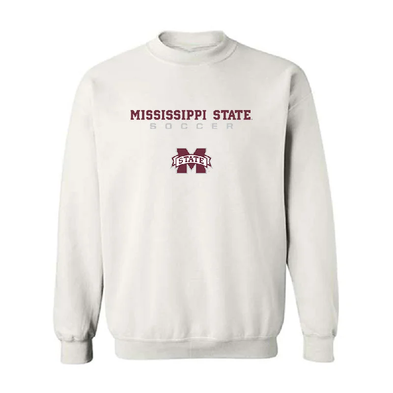 Mississippi State - NCAA Women's Soccer : Zoe Main - Classic Shersey Crewneck Sweatshirt Hoodie with Ribbed Cuffs Snug Fit Comfort Mississippi State - NCAA Women's Soccer : Zoe Main - Classic Shersey Crewneck Sweatshirt Hoodie with Ribbed Cuffs Snug Fit Comfort