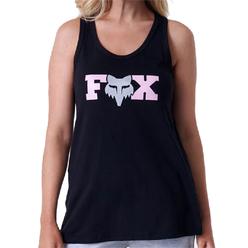 Fox Women's Bracer Tank Top (Black) print tank top