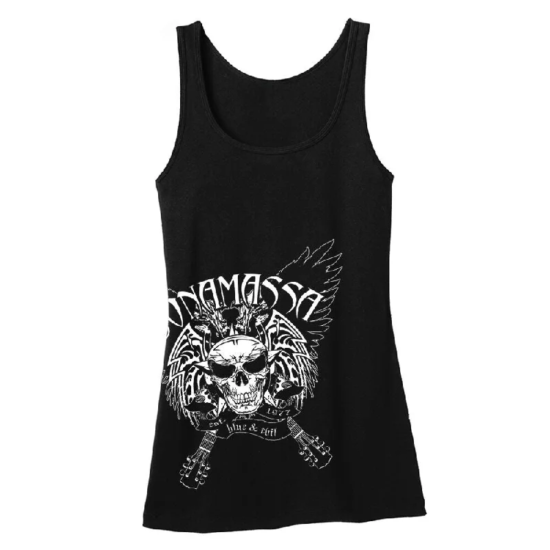 Blue and Evil Tank (Women) halter tank top