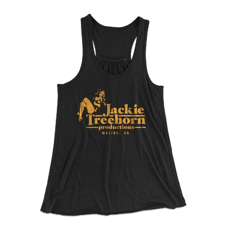 Jackie Treehorn Productions Women's Flowey Tank Top lavender tank top