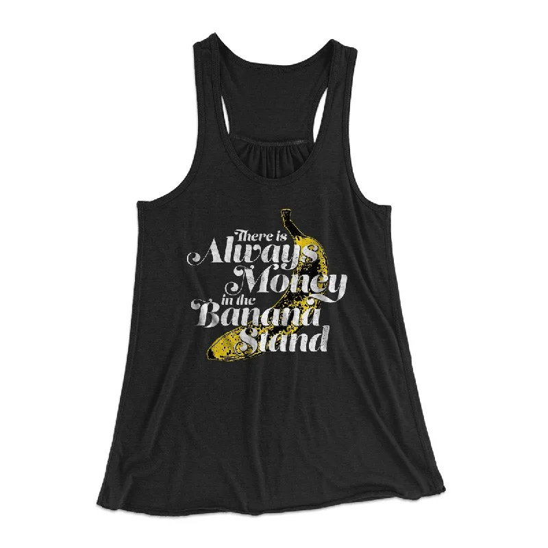 Always Money In The Banana Stand Women's Flowey Tank Top lace tank top