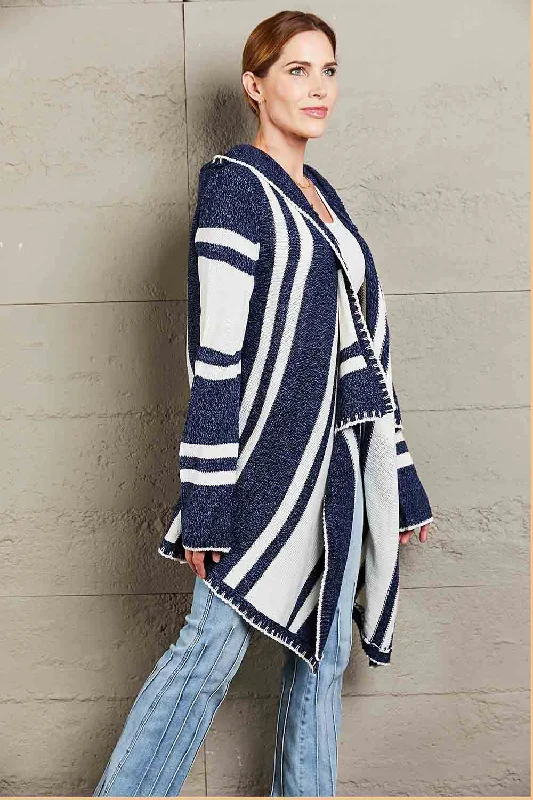 Long Hooded Oversized Knit Cardigan Handkerchief Shrug (2 colors available) Terry Terry Cloth Terry Knit Long Hooded Oversized Knit Cardigan Handkerchief Shrug (2 colors available) Terry Terry Cloth Terry Knit