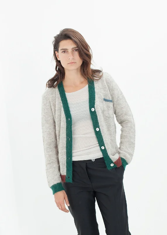 Deskle Cardigan in Heather Oversized Loose Flowy