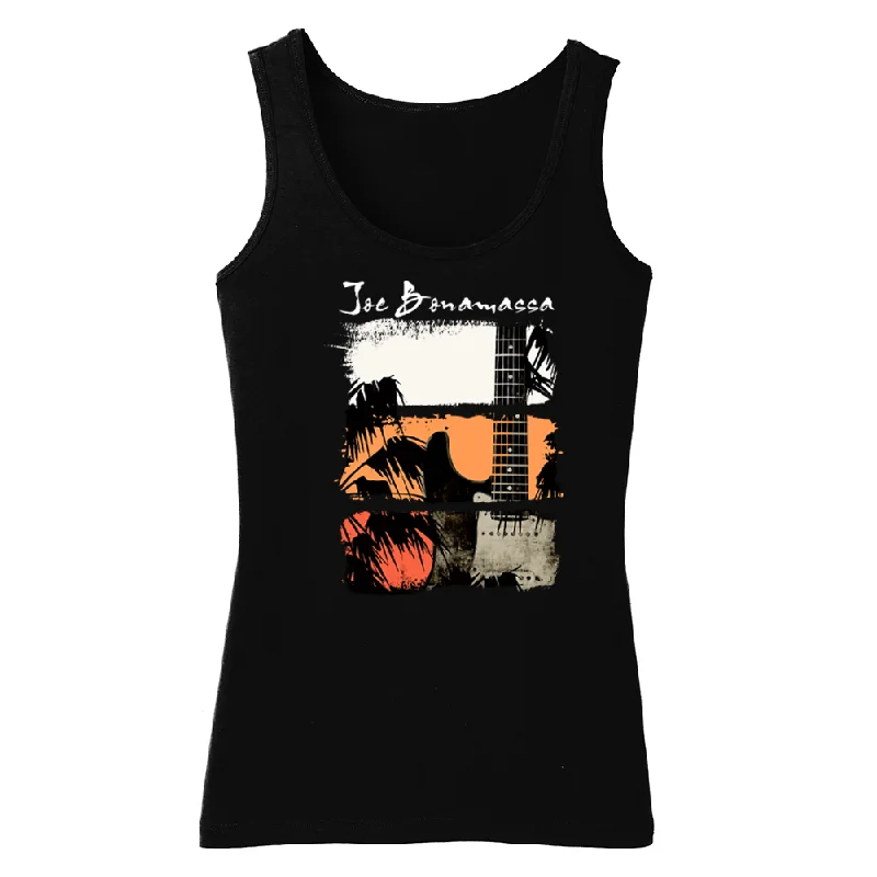 Shades of Summer Blues Tank (Women) coral tank top