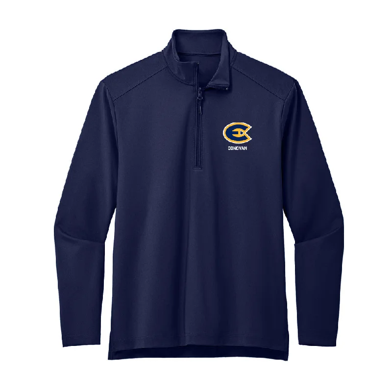UW Eau Claire - NCAA Women's Soccer : Emma Donovan - Premium Quarter Zip Jacket Cardigan Sweater Pullover UW Eau Claire - NCAA Women's Soccer : Emma Donovan - Premium Quarter Zip Jacket Cardigan Sweater Pullover