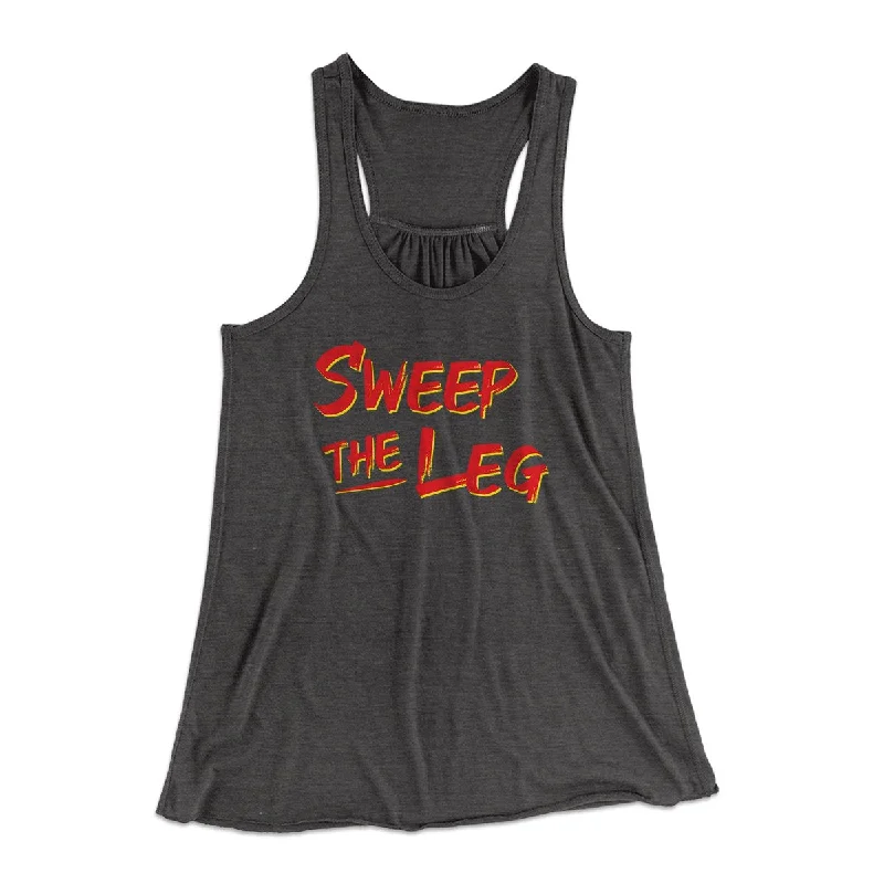 Sweep The Leg Women's Flowey Tank Top flirty tank top