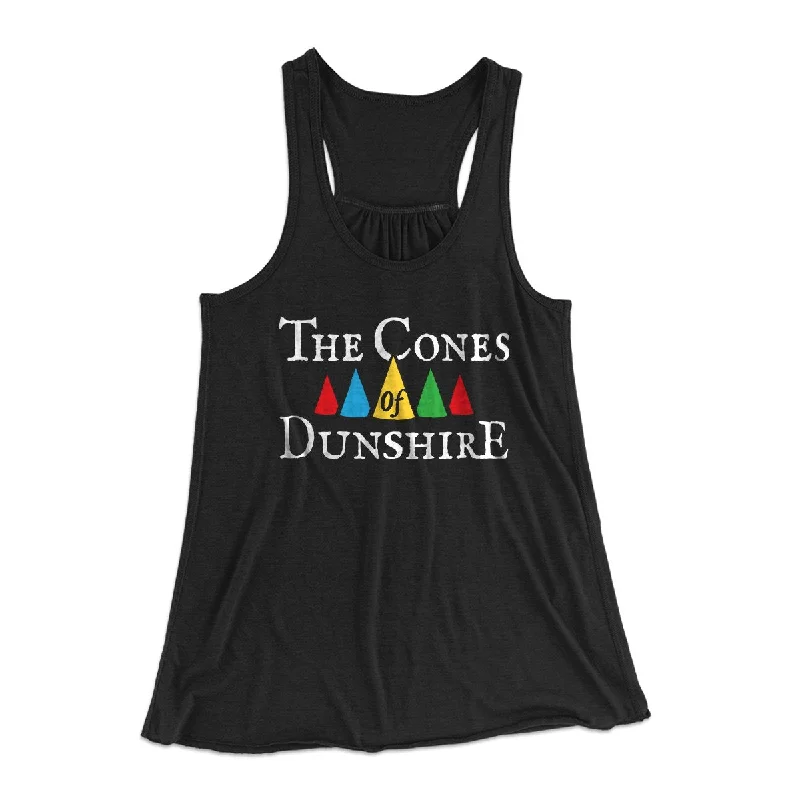 The Cones of Dunshire Women's Flowey Tank Top lemon yellow tank