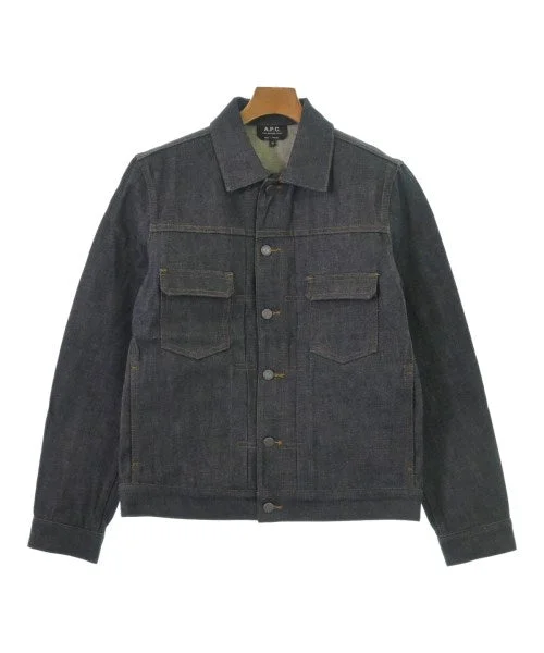 A.P.C. Denim jackets Zippered Front Buttoned Front Snap Front