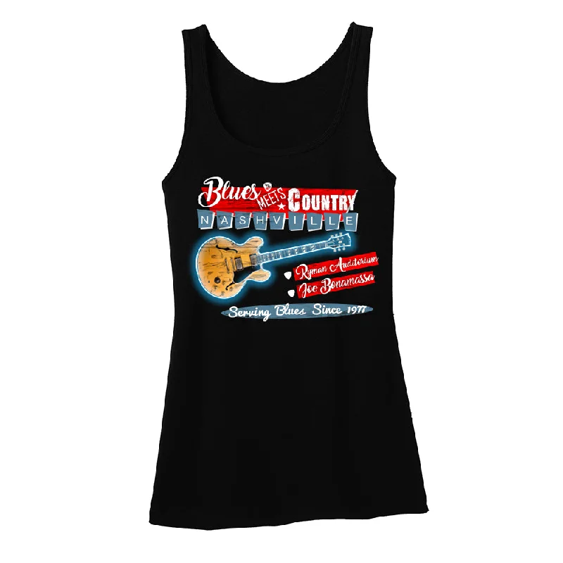 Blues Meets Country Tank (Women) vintage tank top