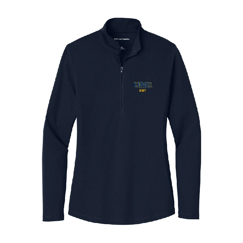 UNCO - NCAA Women's Soccer : Brooklyn Hurt - Women's Lightweight Quarter Zip Jacket Fleece Fabric Down Fabric Feather Fabric UNCO - NCAA Women's Soccer : Brooklyn Hurt - Women's Lightweight Quarter Zip Jacket Fleece Fabric Down Fabric Feather Fabric
