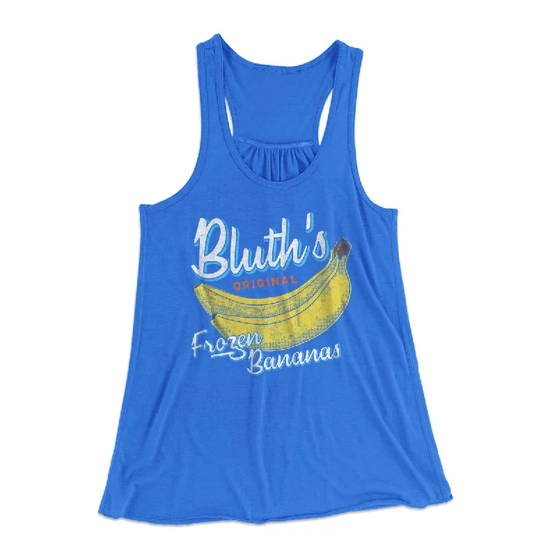 Bluth's Frozen Bananas Women's Flowey Tank Top seamless tank top