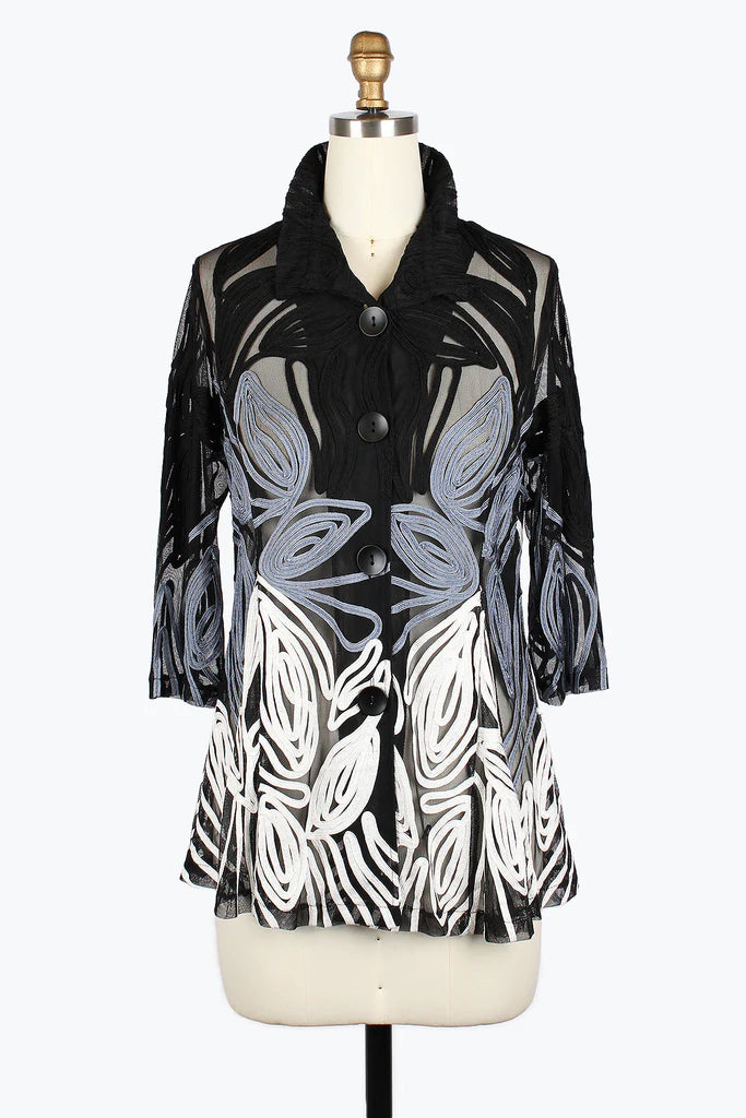 Damee 2418-MLT S25 Soutache Flare Jacket Belted Jacket Elasticated Jacket Padded Jacket Damee 2418-MLT S25 Soutache Flare Jacket Belted Jacket Elasticated Jacket Padded Jacket