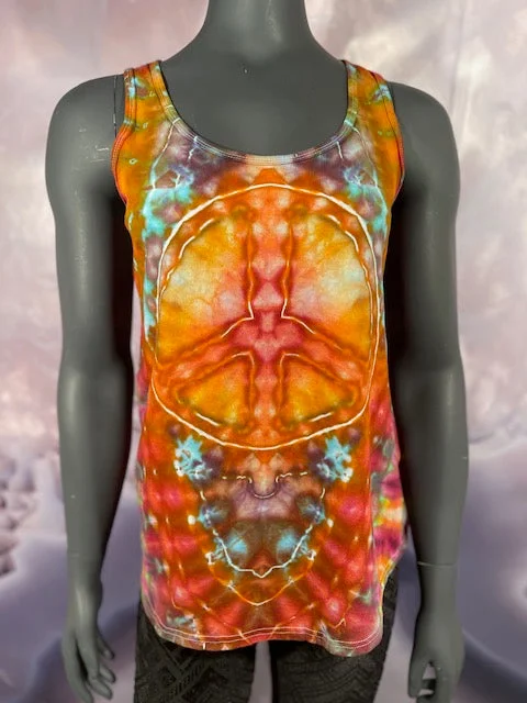Medium CornDog Tank #13 navy tank top
