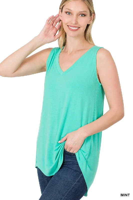 Better Than Basic Tank Mint navy tank top