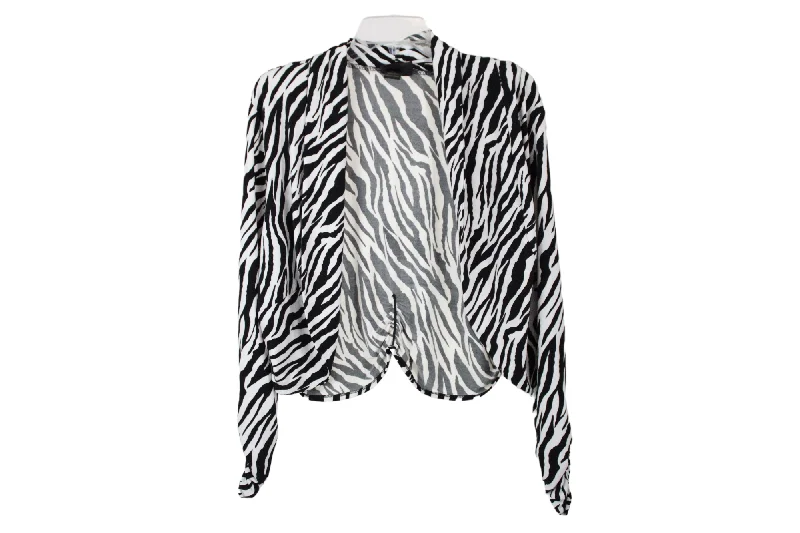 Lane Bryant Zebra Cardigan | 20W Thin Thick Dense