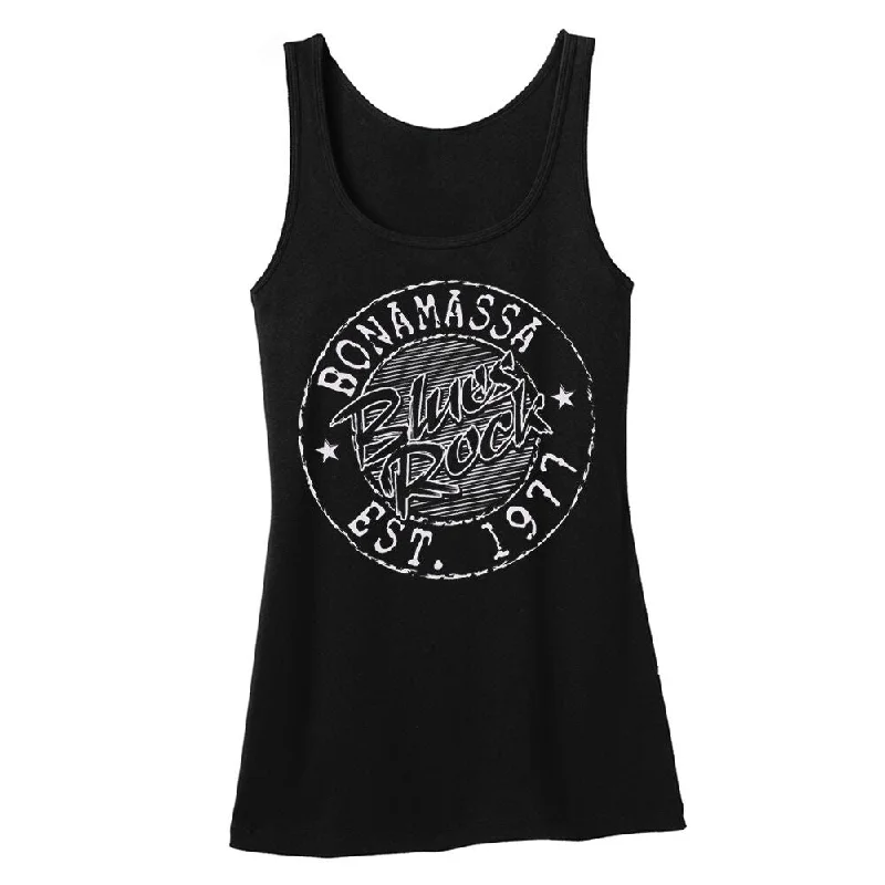 Classic Blues Rock Tank (Women) graphic tank top