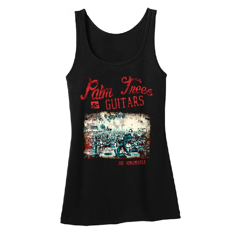 Palm Trees & Guitars Tank (Women) boho tank top