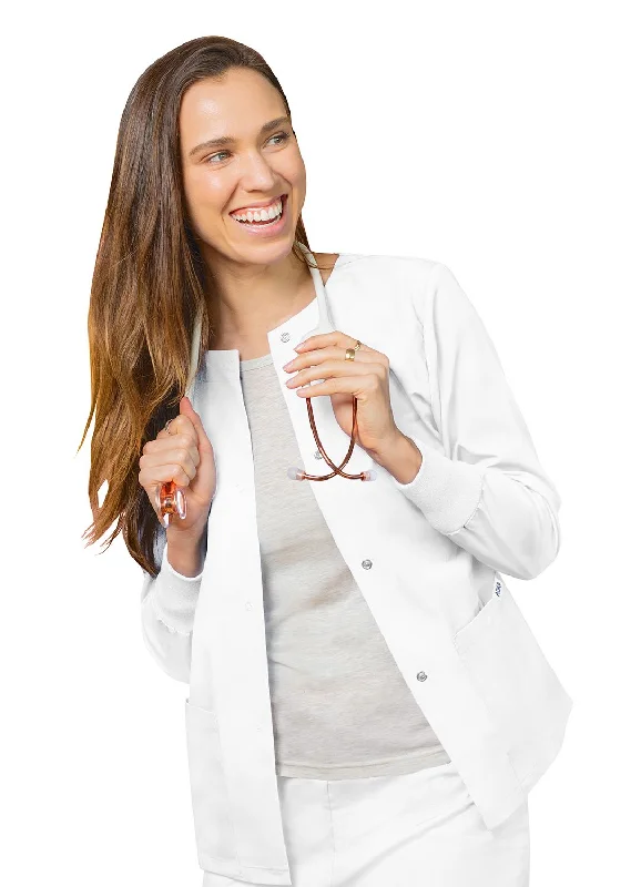 Workwear Scrubs Jacket by Adar XXS-5XL / White (Clearance) Hooded Jacket Caped Jacket Shawl Collar Jacket Workwear Scrubs Jacket by Adar XXS-5XL / White (Clearance) Hooded Jacket Caped Jacket Shawl Collar Jacket