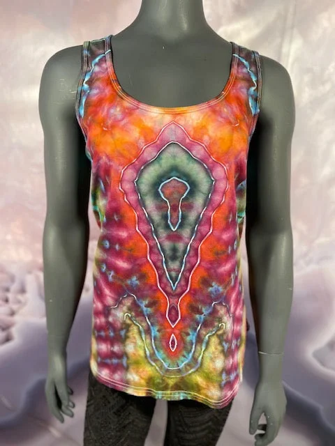 XL CornDog LADIES Tank #23 gold tank top
