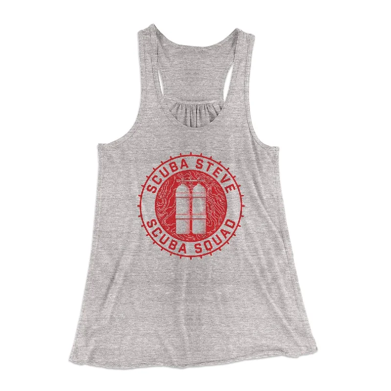 Scuba Steve Scuba Squad Women's Flowey Tank Top basic tank top