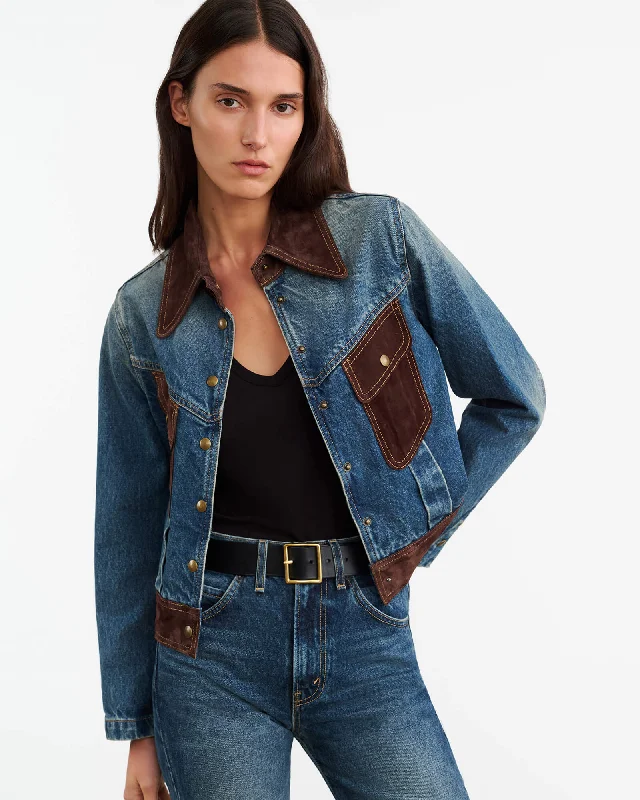 BROOKLYN DENIM JACKET Fleece Jacket Down Jacket Parka