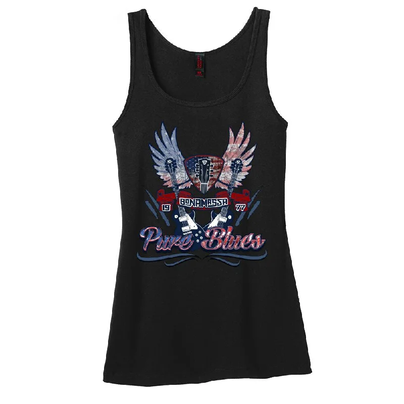 Pure Blues Tank (Women) modal blend tank