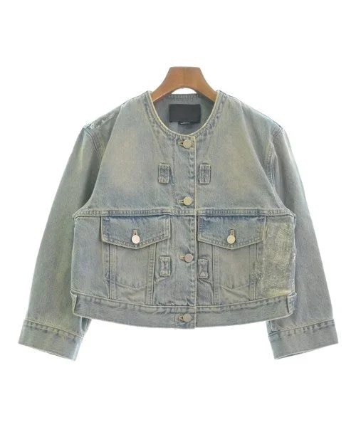 ALEXANDER WANG Denim jackets Ribbed Jacket Pleated Jacket Ruffled Jacket