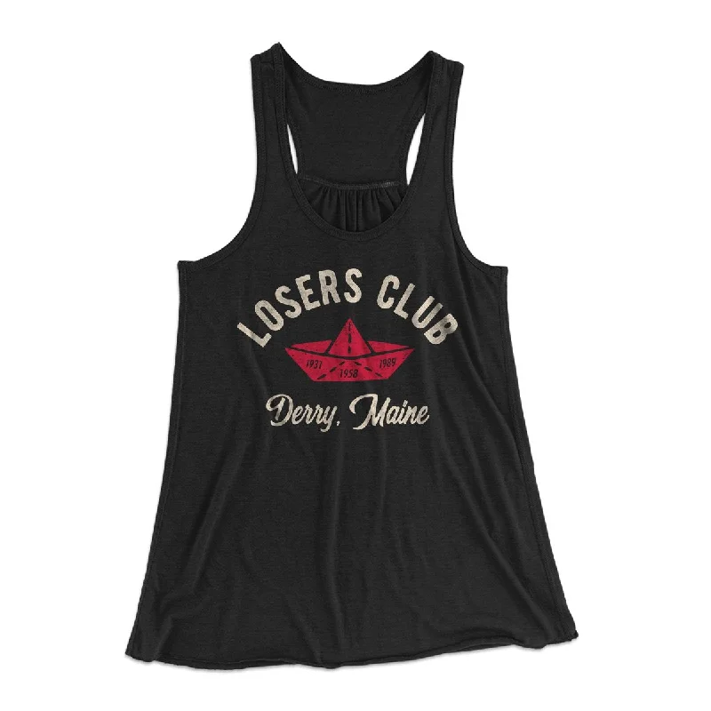 Losers Club Women's Flowey Tank Top sheer tank top