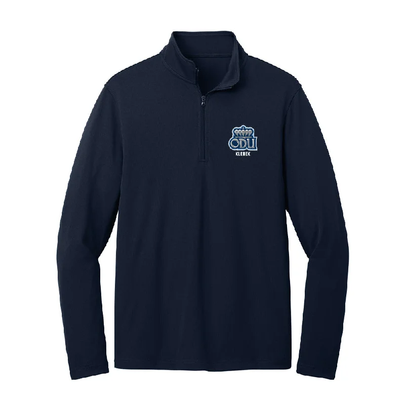 Old Dominion - NCAA Women's Soccer : Laura Klebek - Lightweight Quarter Zip Jacket Satin Jacket Silk Jacket Chiffon Jacket Old Dominion - NCAA Women's Soccer : Laura Klebek - Lightweight Quarter Zip Jacket Satin Jacket Silk Jacket Chiffon Jacket