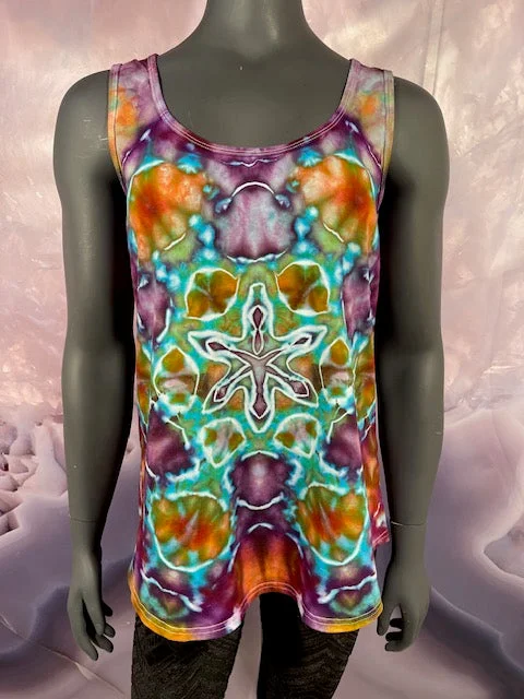 XL CornDog LADIES Tank #25 metallic tank top