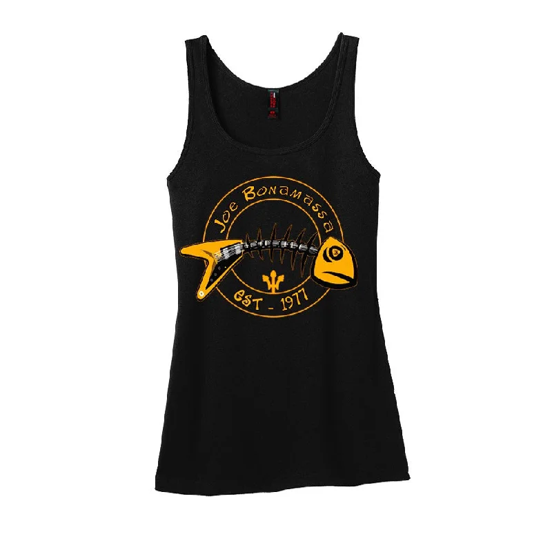 Blues to the Bone Tank (Women) navy tank top