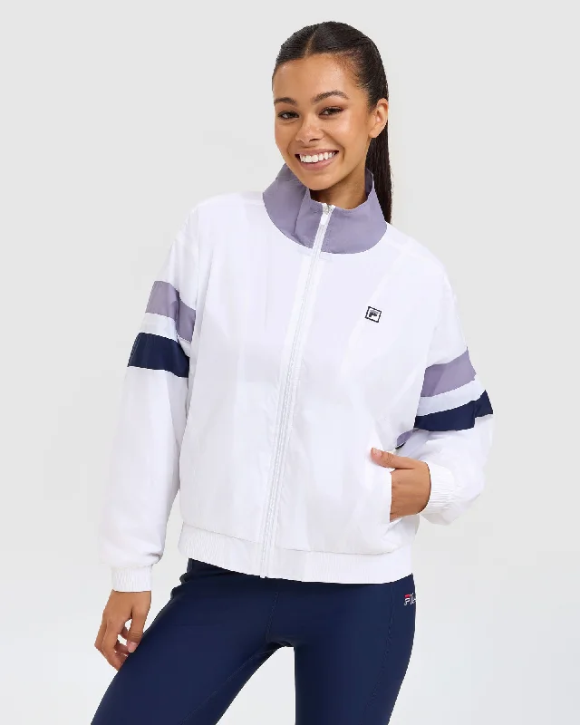Women's Belle Jacket V-Neck Jacket Boat Neck Jacket Square Neck Jacket