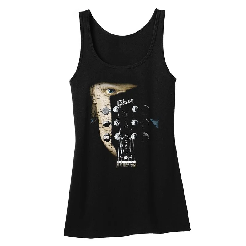 Joe Bonamassa Face Tank (Women) cold shoulder tank