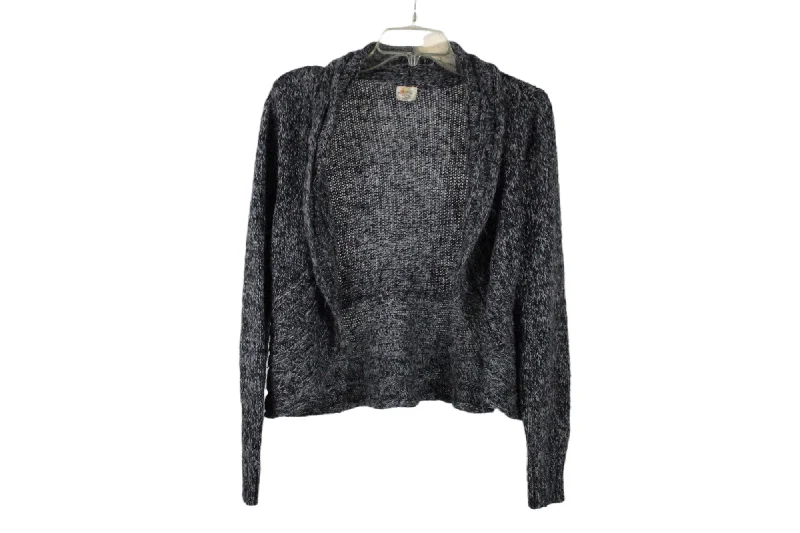 Mudd Gray Cardigan | XL Chenille Blend Fleece Blend Nylon Blend