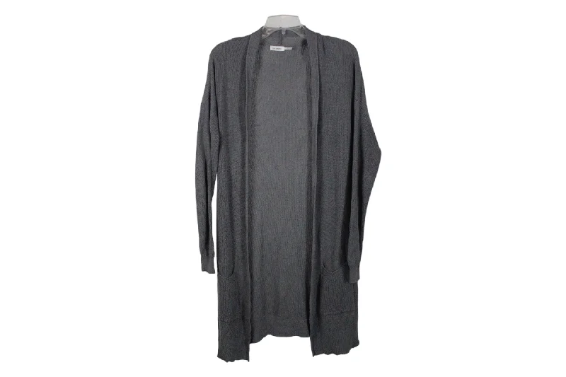 Blue Pepper Gray Long Cardigan | S Machine Wash Dry Clean Hand Wash