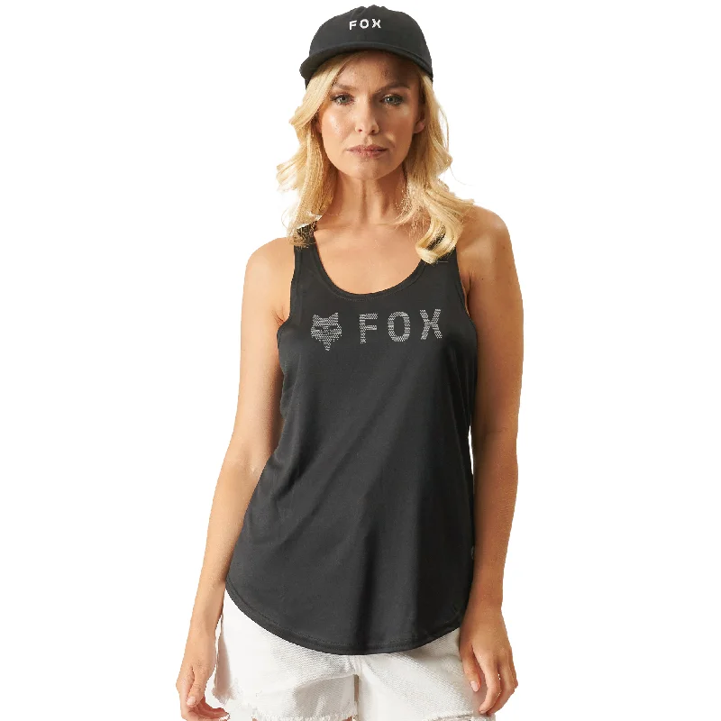 Fox Women's Tiny Fox Tank Top (Black) solid color tank