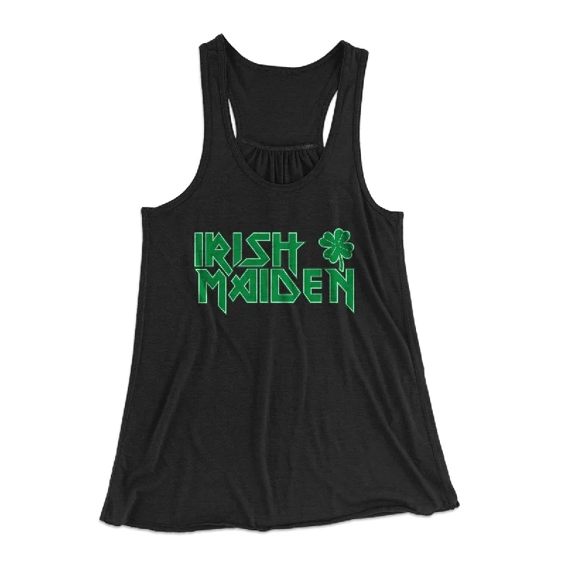 Irish Maiden Women's Flowey Tank Top stretchy tank top