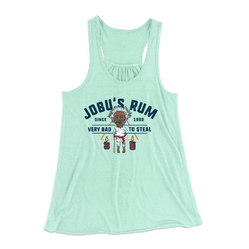 Jobu's Rum Women's Flowey Tank Top high neck tank