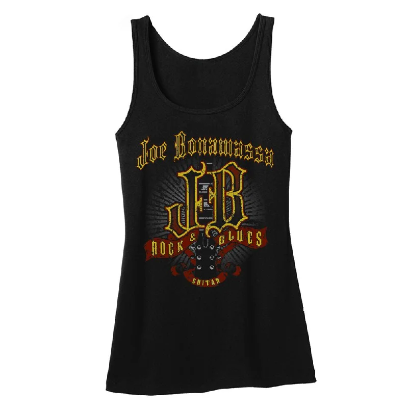 Rock & Blues Guitar Tank (Women) off shoulder tank