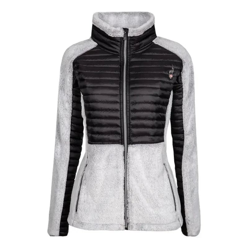 Lammy Hybrid Fleece Jacket - Black Notch Collar Jacket Peter Pan Collar Jacket Cowl Neck Jacket Lammy Hybrid Fleece Jacket - Black Notch Collar Jacket Peter Pan Collar Jacket Cowl Neck Jacket