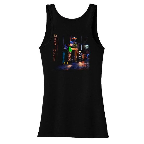 12-Bar Blues Tank (Women) turquoise tank top