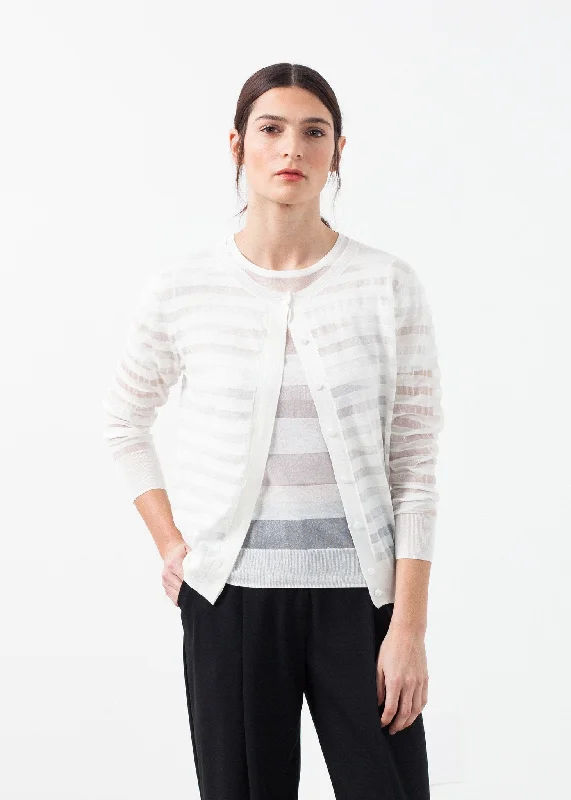 Sailor Cardigan Patchwork Embroidered Appliqued