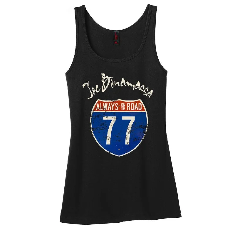 JB Route 77 Tank (Women) cotton tank top