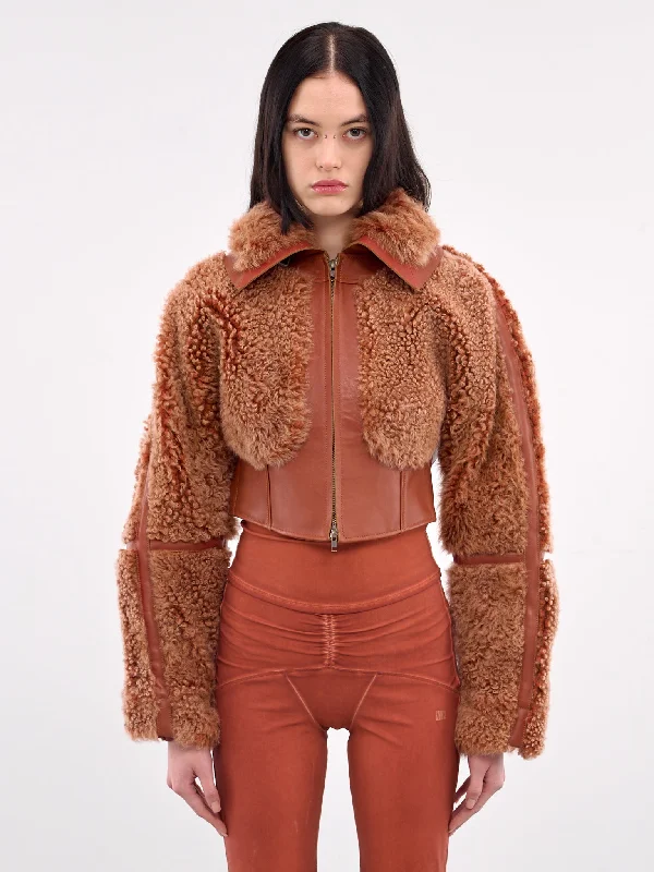 Joan Jacket (JOJA0RUST-RUST) Oversized Jacket Tailored Jacket Straight Jacket
