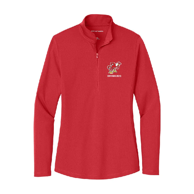 Jax State - NCAA Women's Bowling : Keyla Covarrubias Reyes - Women's Lightweight Quarter Zip Jacket Lace Jacket Ribbed Jacket Sequined Jacket Jax State - NCAA Women's Bowling : Keyla Covarrubias Reyes - Women's Lightweight Quarter Zip Jacket Lace Jacket Ribbed Jacket Sequined Jacket