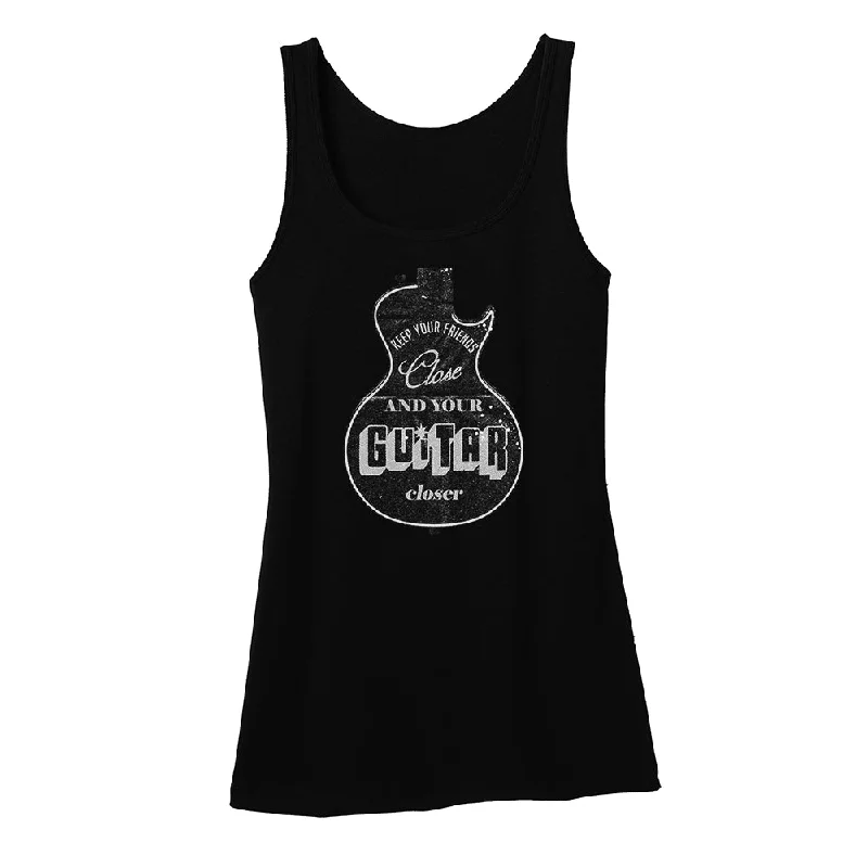 Keep Your Guitar Closer Tank (Women) layering tank top