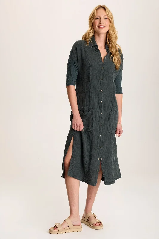 Hogues Plush Gauze Duster/Dress
