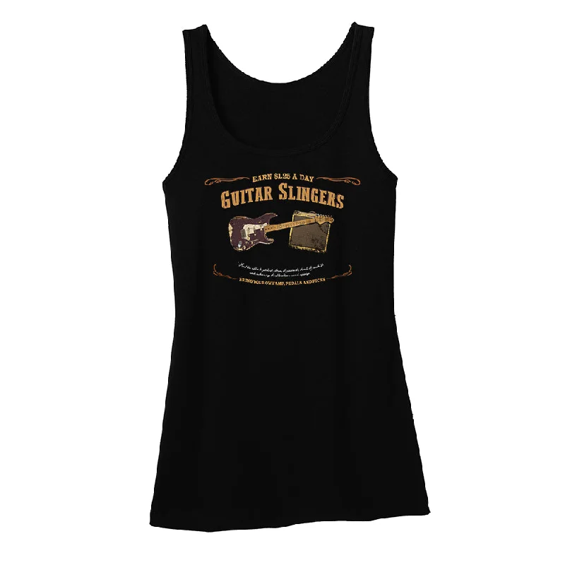 Guitar Slingers Tank (Women) sheer tank top