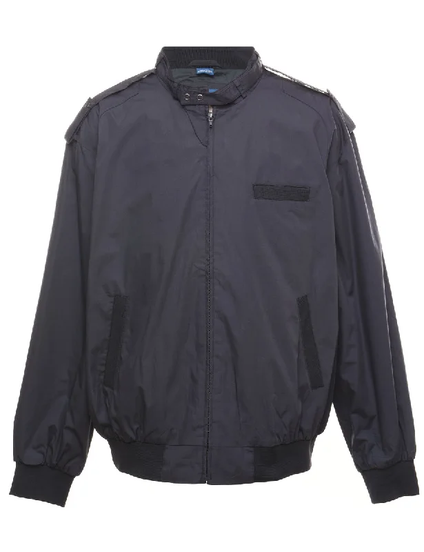 Town Craft Navy Harrington Jacket - XL Mesh Jacket Canvas Jacket Denim Jacket